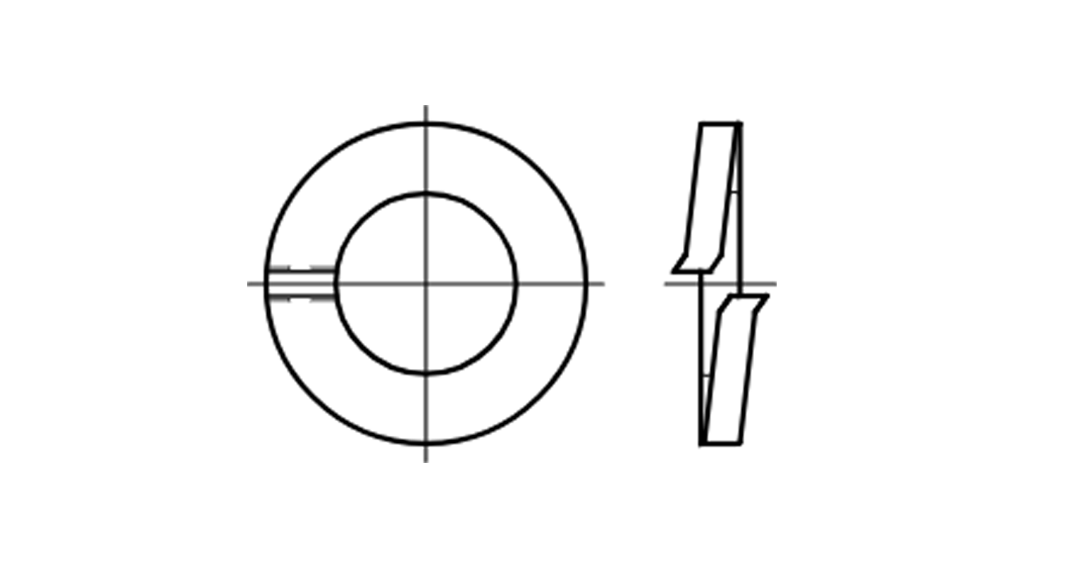  DIN 127 A M5 Dinmark