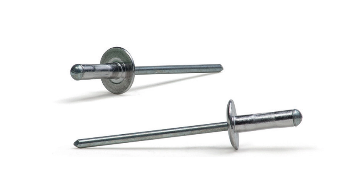 MULTIGRIP Al/St rivet with an enlarged Bralo shoulder