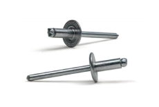 ISO 15979 St/St Extraction rivet with flat enlarged shoulder Bralo