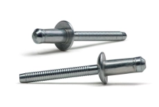 Rivet Hard Lock St/St with flat shoulder Bralo