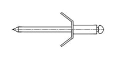 AN 402 Rivet-clamp pull-out - Інтернет-магазин Dinmark