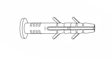  Дюбель ПСМТ Т-образный - Інтернет-магазин Dinmark