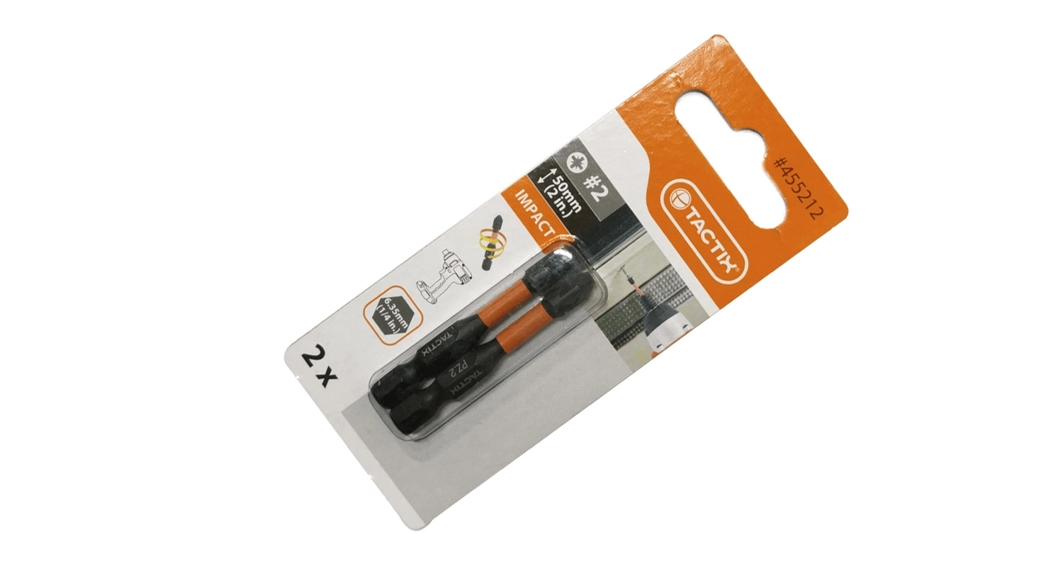 bit Schock 25mm (3Stücke) PZ2 TACTIX