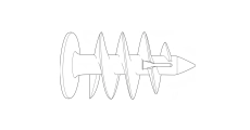 DPP Dowel for foam plastic - Інтернет-магазин Dinmark