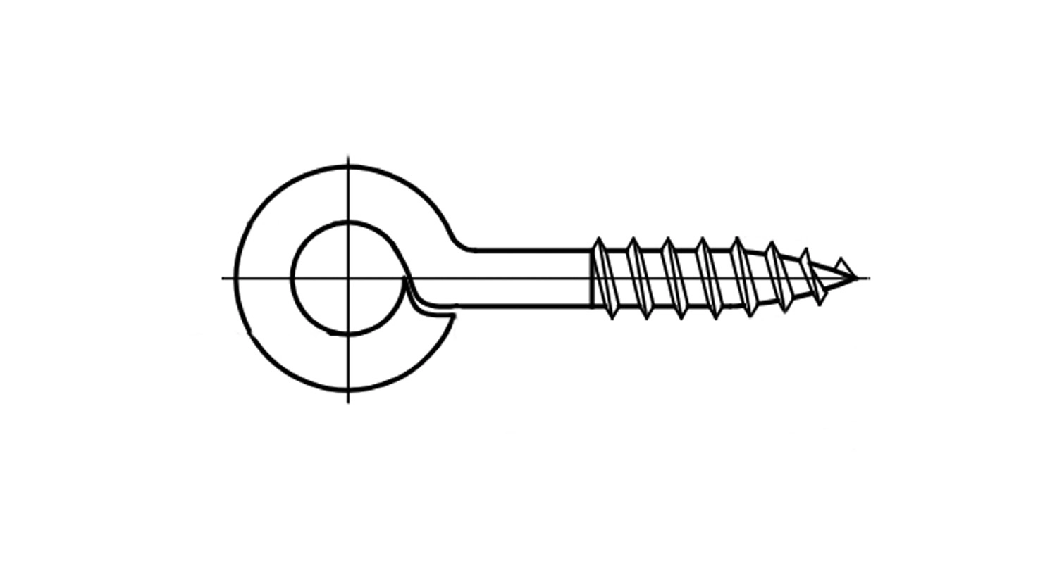 Schraube ART 88133 d4,6х25 Zink, form О креслення