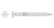 ART 9820 Саморіз з потайною головкою під torx - Інтернет-магазин Dinmark