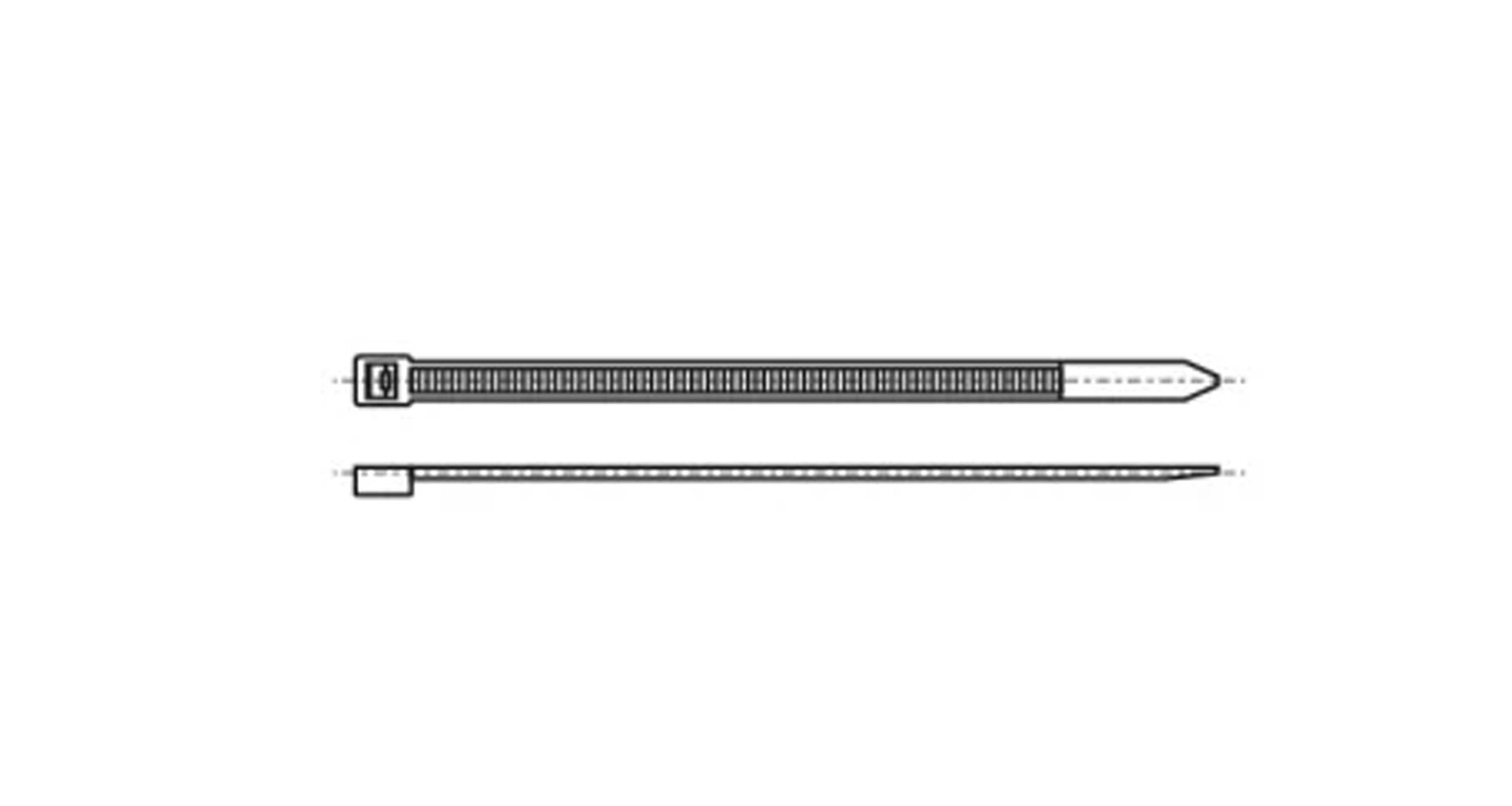 Kabel estrich AN 114 140x3,5 rot креслення