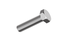 DIN 933 8.8 Delta Hexagonal head bolt with full thread