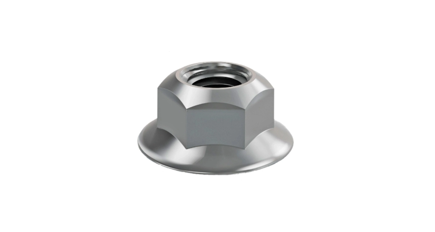 DIN 6927 10 Delta Гайка самоконтряща з фланцем