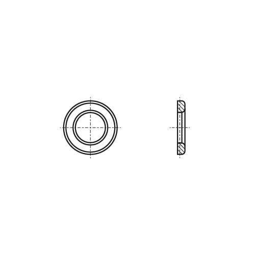 EN14399/6 Washer 27 БП Metalvis 300HV креслення