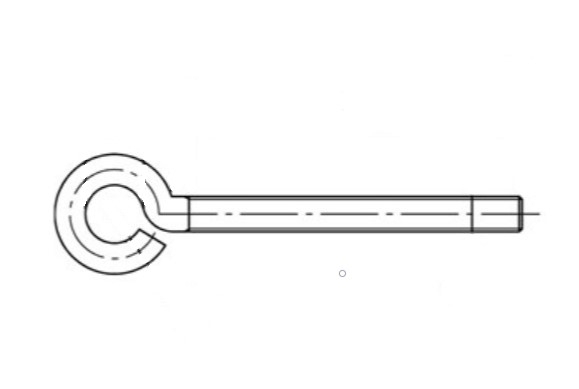 Screw М10х100/135 кільце zw креслення