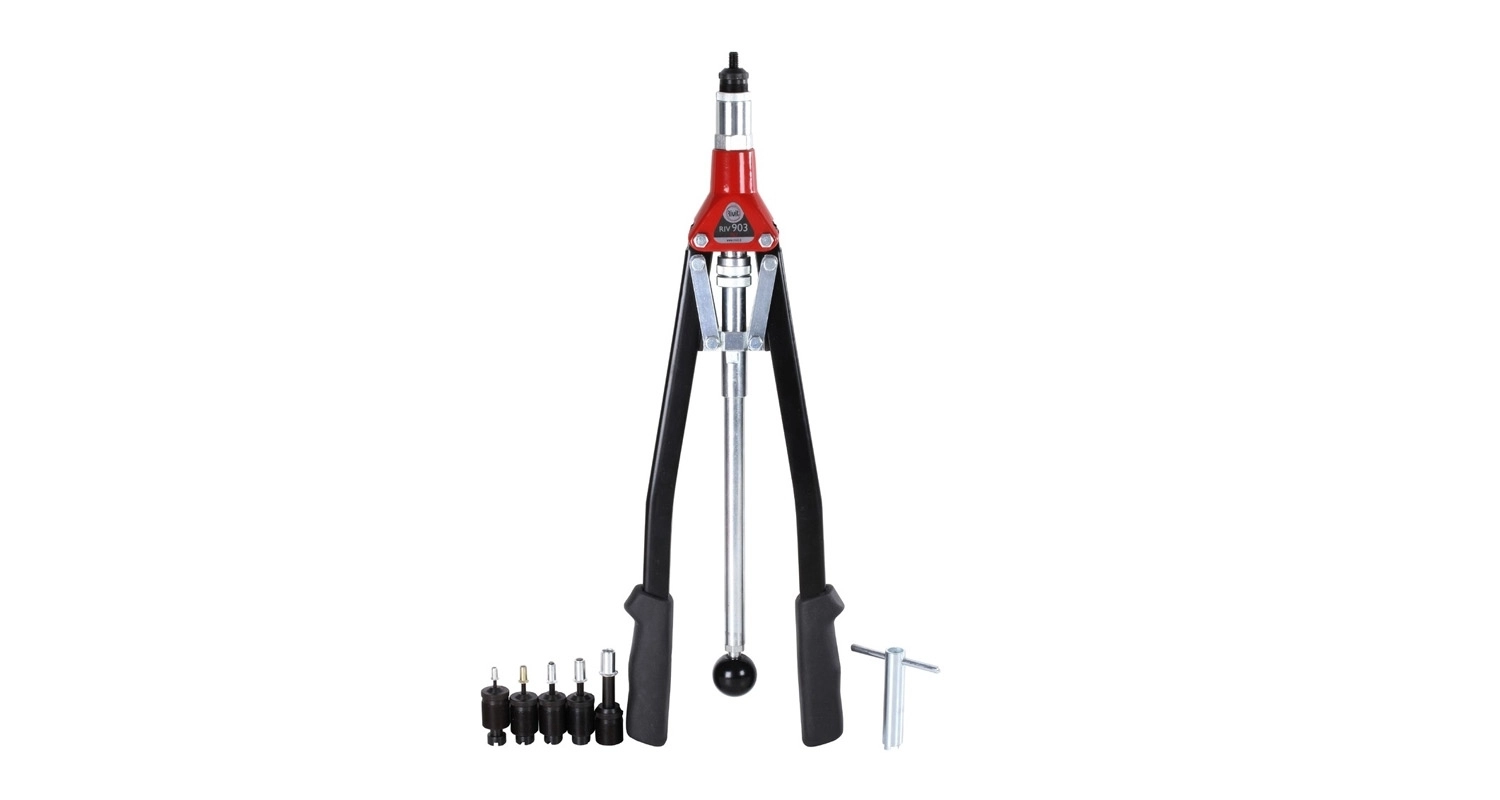 Two-handed riveting nut gun RIV903C