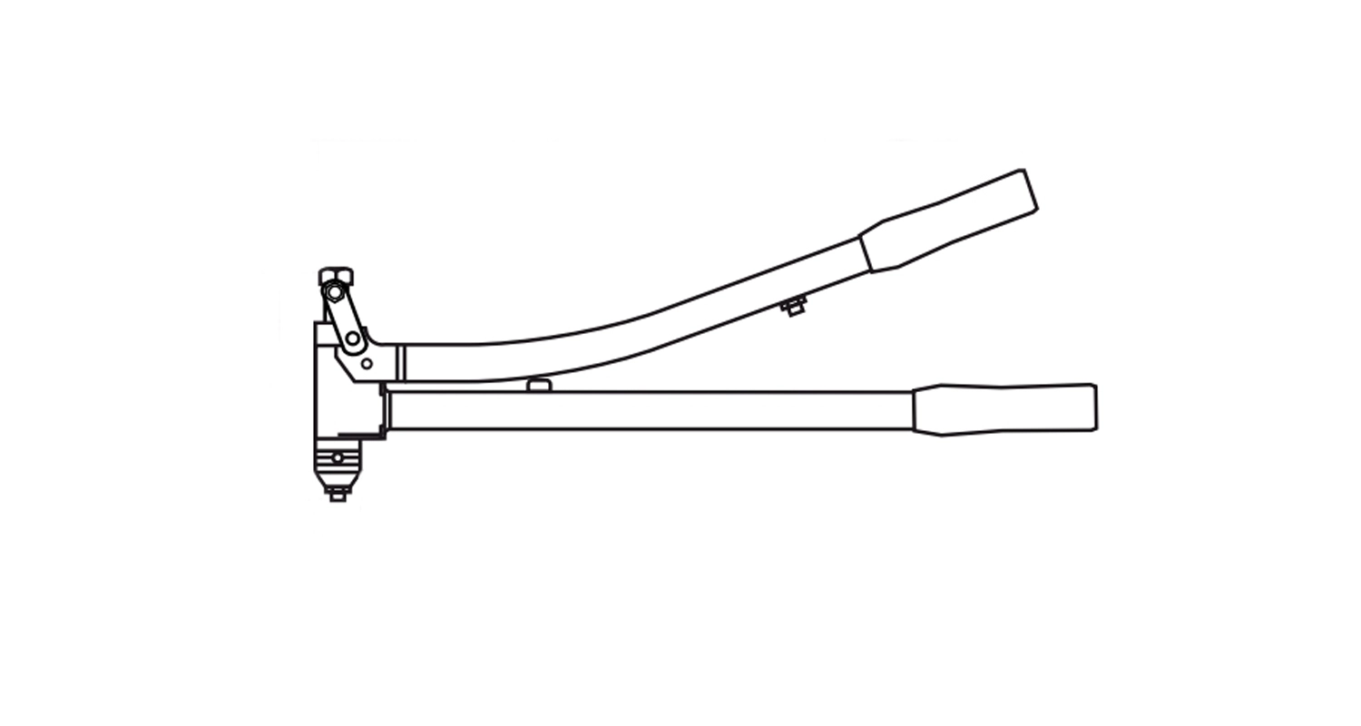 Manual rivet gun BM-92 Bralo креслення