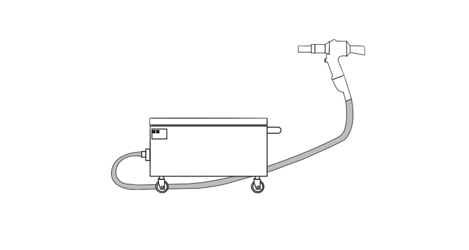 Пистолет пневматичний HT-40 d4,8-10,0 Bralo креслення