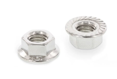 Гайка DIN 6923 M8 A4-70 зубчатая