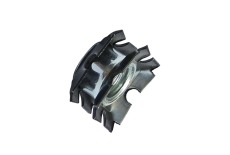 Гайка цинк забивная корончатая для квадратной трубы