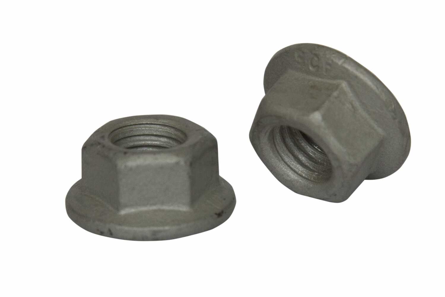 DIN 6923 8 zinc plated hexagon Nut with flange