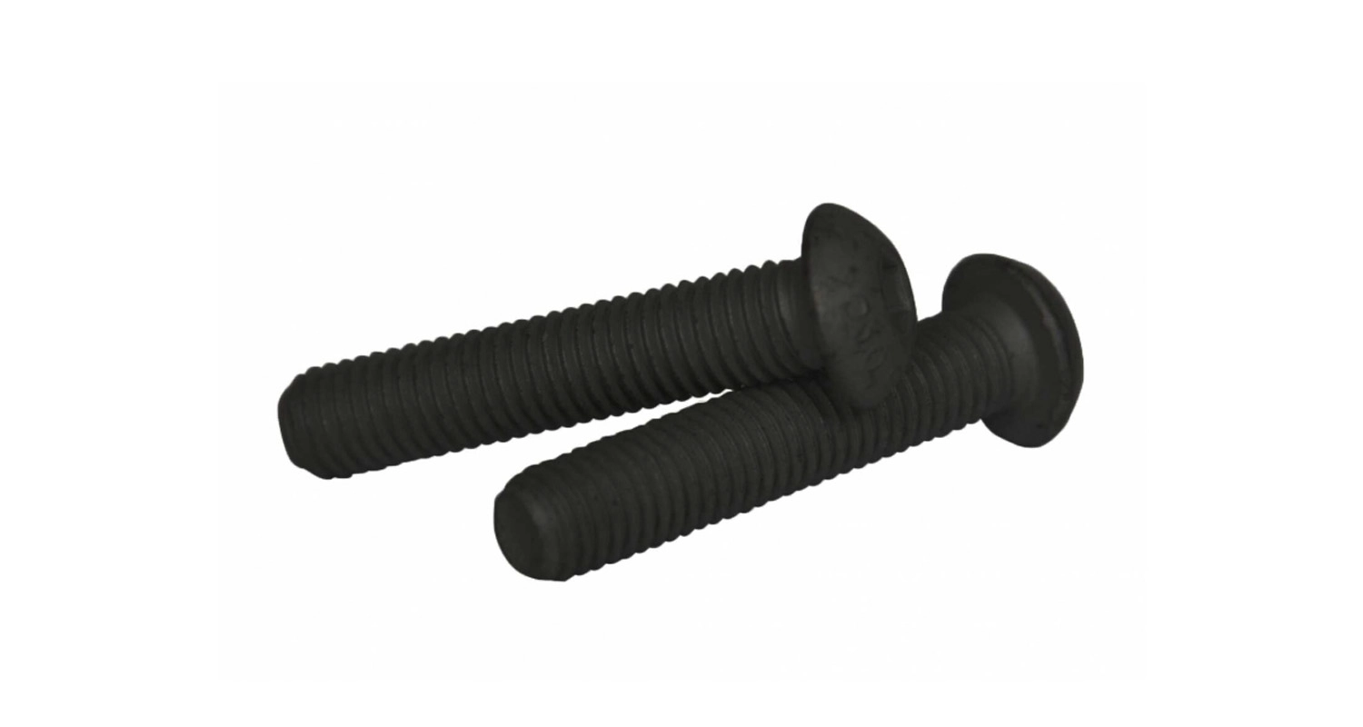 ISO 7380-1 10.9 zinc-nickel black Bolt with semi-round head and internal hexagon