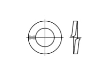 Washer DIN 127-A M20 A4