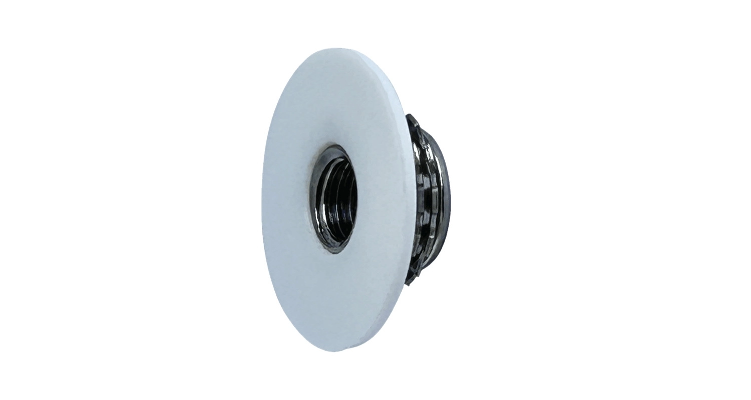 Nut anchor for stone М6х8,5mm 4 crowns with flange A1 креслення