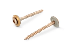 ART 9087 A2/Cu Шуруп с полупотайной головкой и шайбой EPDM 15мм torx