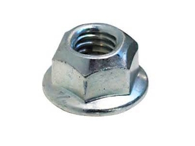 DIN 6927 8 zinc Self-locking nut with flange