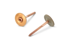 ART 9069 A2/Cu Шуруп с полупотайной головкой и шайбой EPDM 25мм
