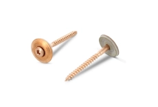 ART 9089 A2/Cu Шуруп з напівпотайною головкою і шайбою EPDM 25мм torx