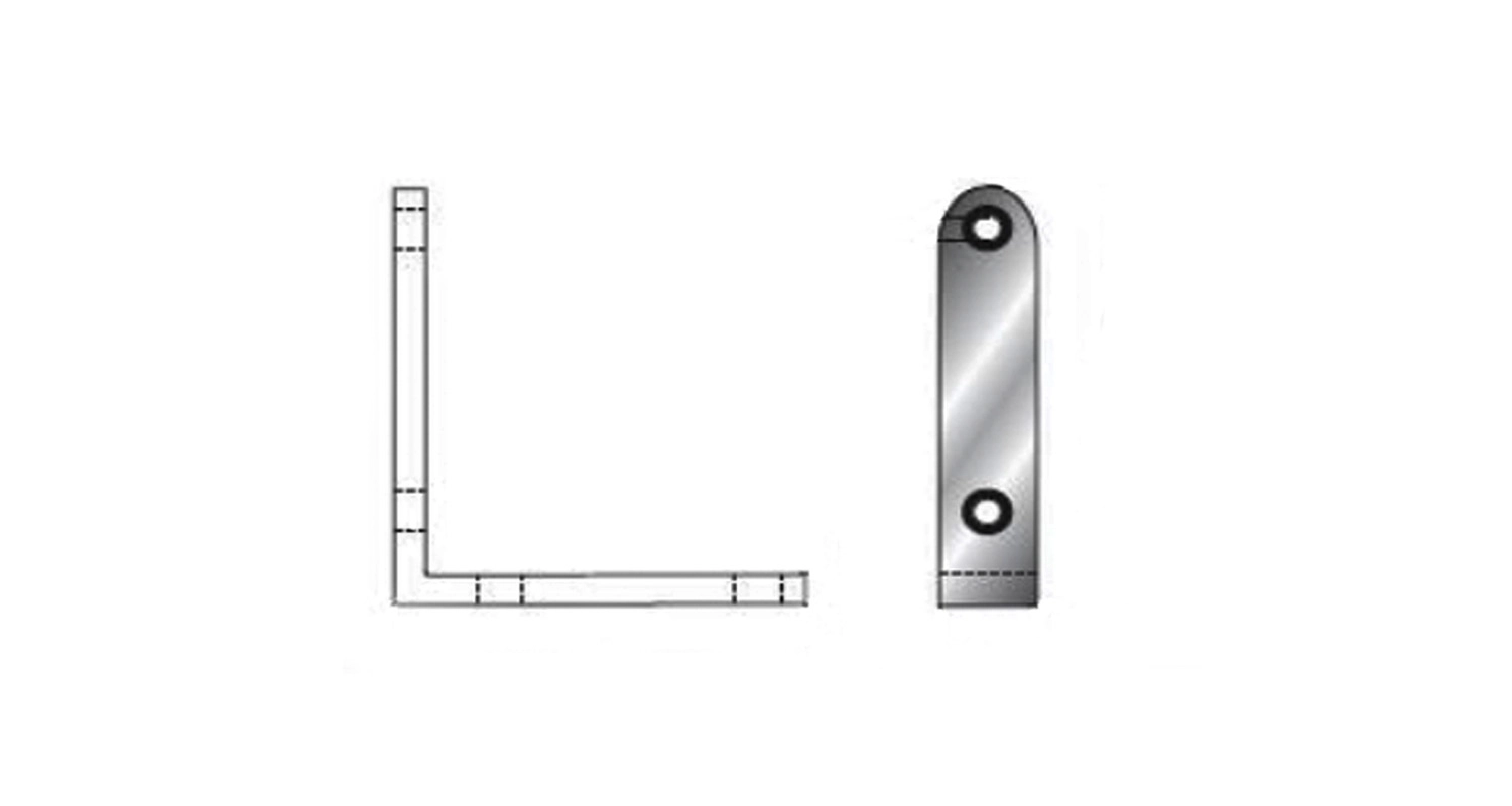 ART 8076 A2 Пластина штампована креслення