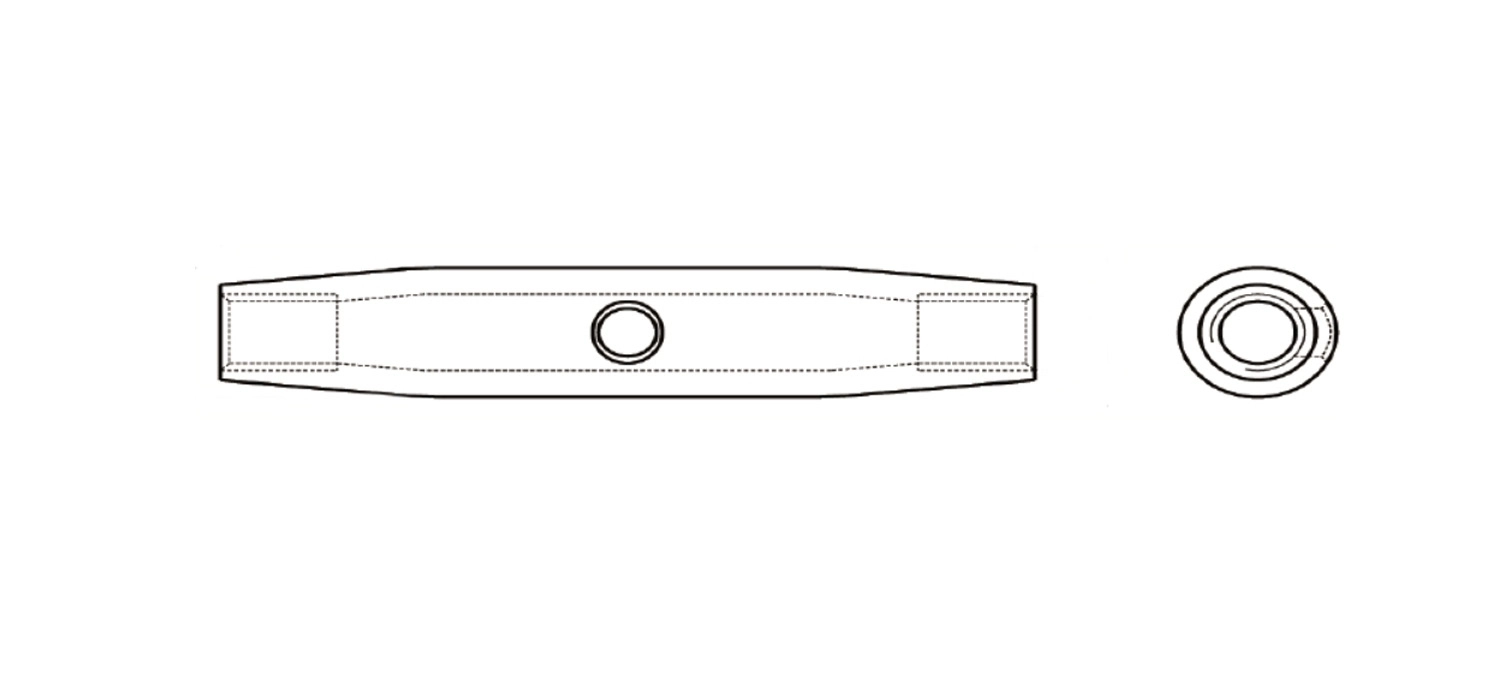 Міні корпус талрепа ART 8457 M8 A4 креслення