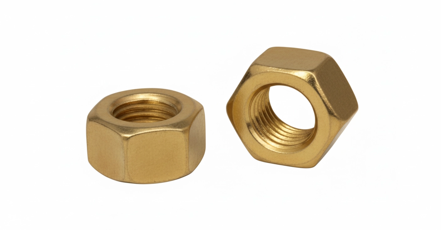 Гайка ISO 8673 M22x1,5 латунь
