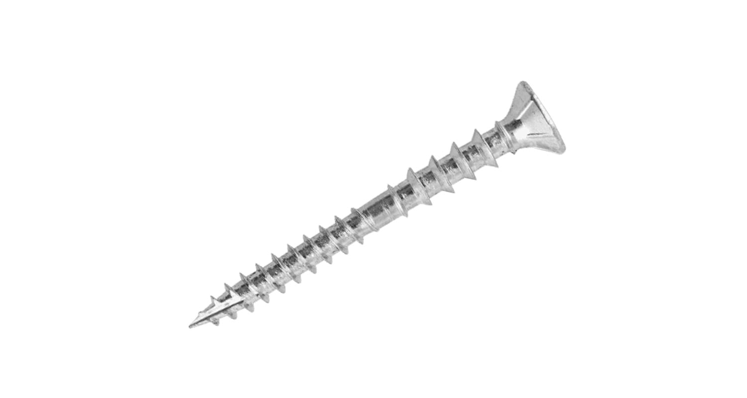WDS Zinc Countersunk screw for leveling wooden structures by Domax
