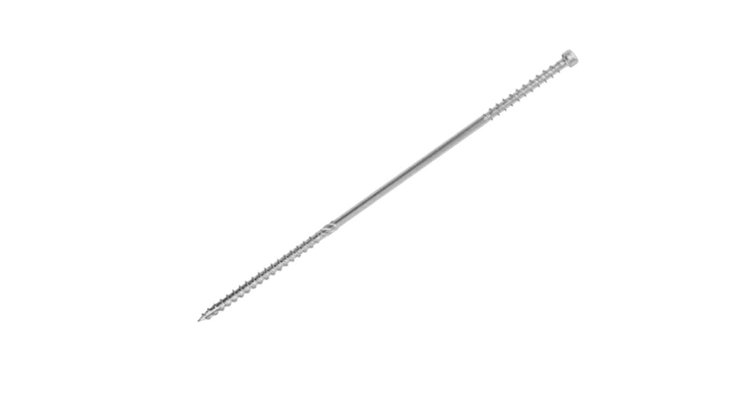 WKW цинк Шуруп для теплоізоляції з циліндричною головкою Domax