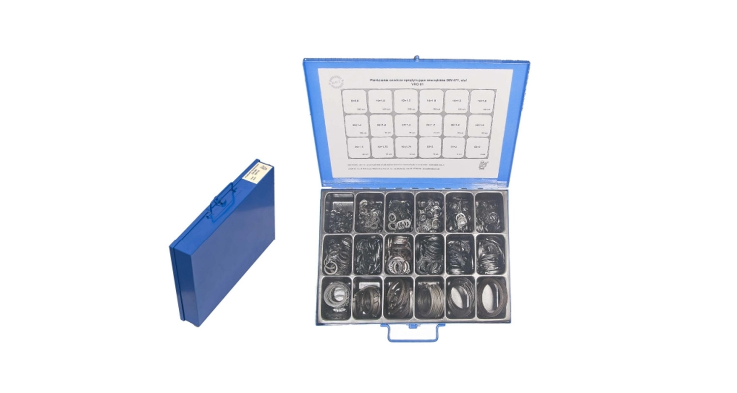 DIN 471 Комплект кільце стопорне зовнішнє