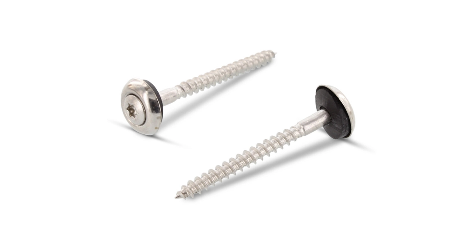 ART 9087 A2 15 mm Torx screw with a semi-countersunk head and a loose EPDM washer