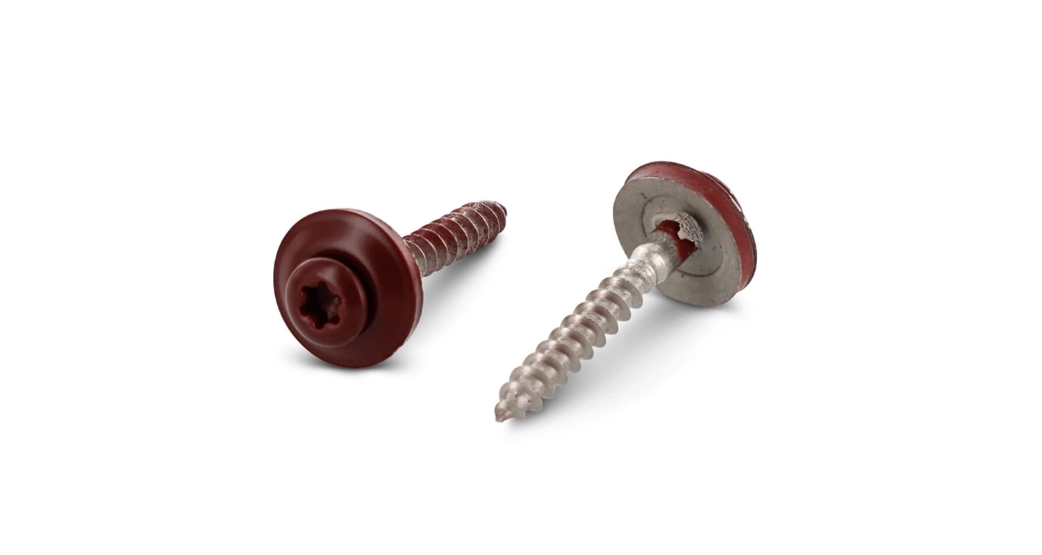 Шуруп ART 9087 M4,5x25 A2 torx RAL 9010
