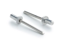 DIN 7337 St/St exhaust Rivet sealed with flat flange