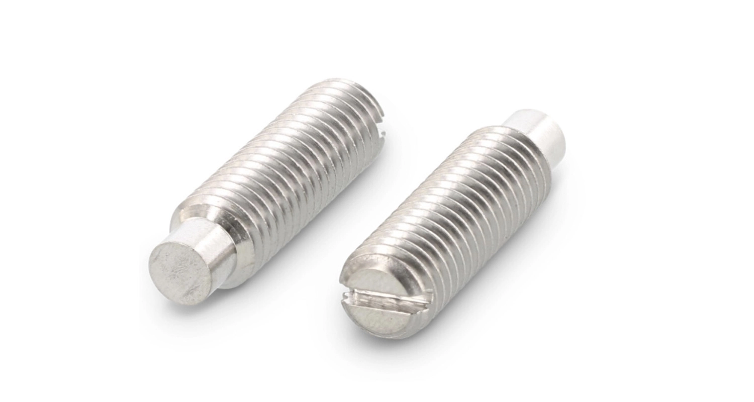DIN 417 A2 Stellschraube mit zylindrischem Ende und geradem Schlitz
