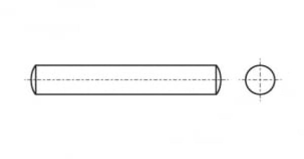 GOST 3128-70 Cylindrical pin