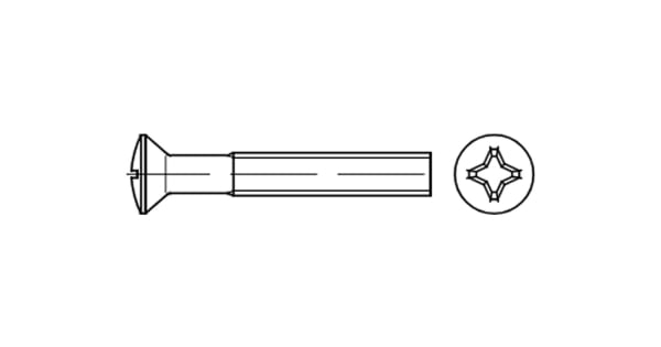 GOST 17474-80 Screw with a semi-recessed head