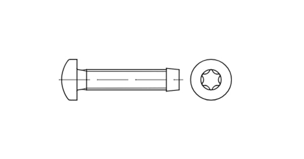  Self-tapping countersunk head screw DIN 7500 C