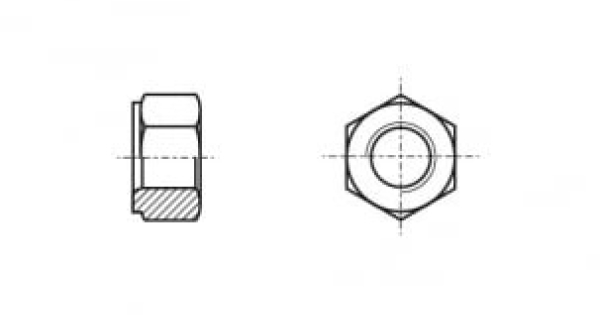 GOST 3070-88 Hexagon nut
