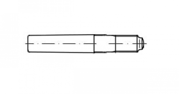  Kegelstift mit Gewindestiftkopf DIN 7977