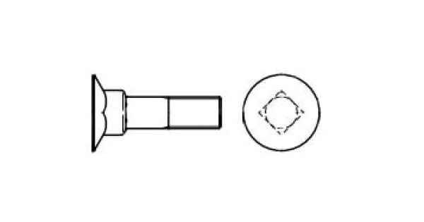 Senkkopfschraube DIN 605