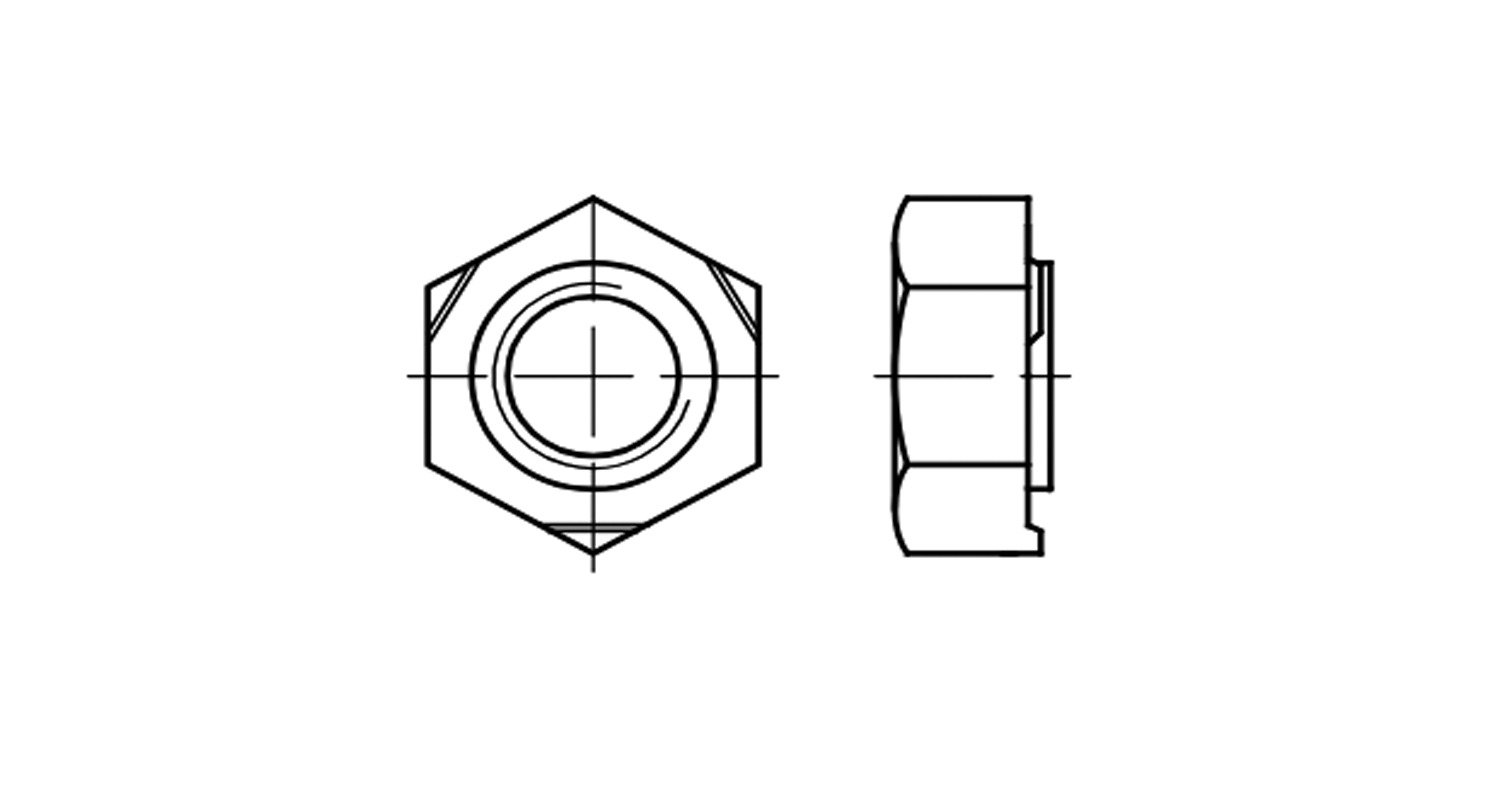 Welded nut DIN 929