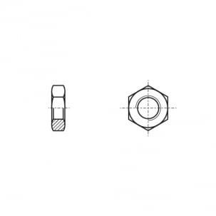 GOST 5916-70 Low hex nut