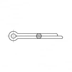 GOST 397-79 Split cotter pin