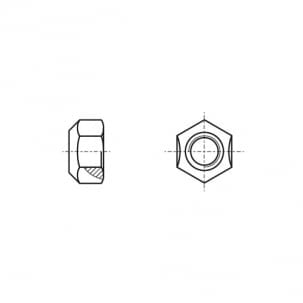 ISO 7719 Self-locking nut