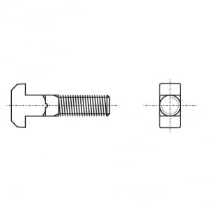 T-bolt DIN 188
