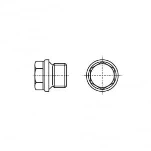 Threaded plug DIN 910